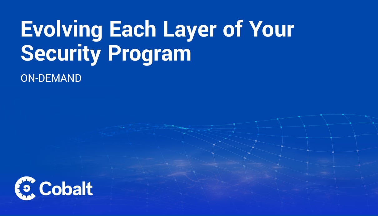 Layer Program Insurance Evolving Each Layer of Your Security Program